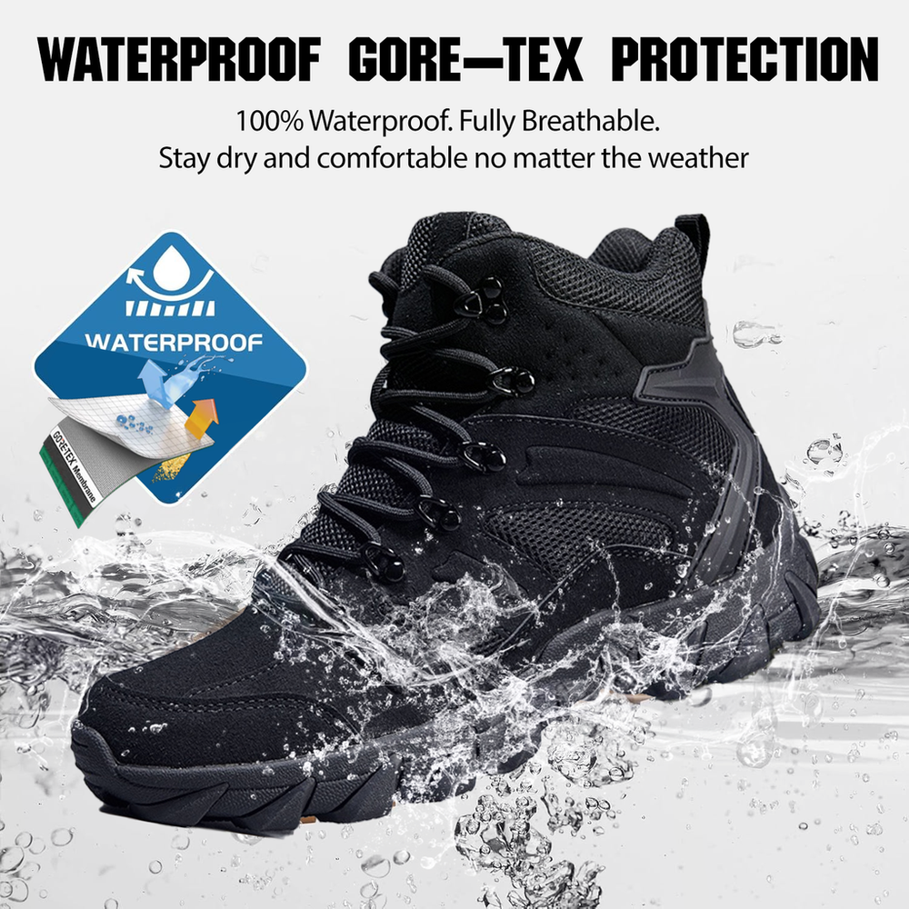 Flash sale 50% š Best-Selling Menās Shoes - Men's Tactical Mid Top Hiking Boots